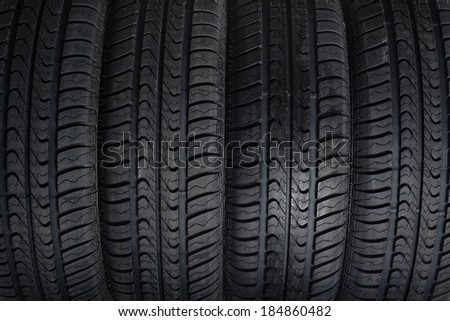 four new tires texture