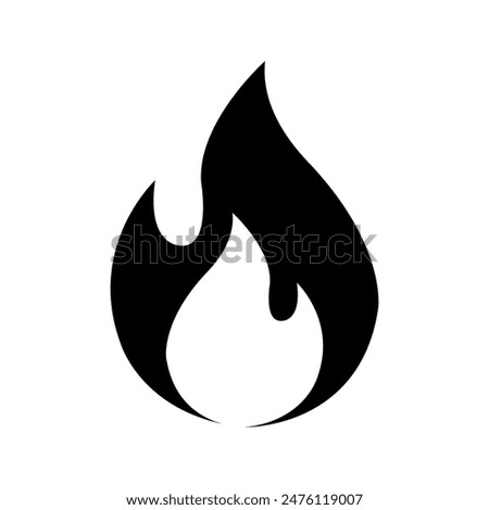 Fire icon. fire icon with transparent background