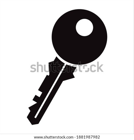 key icon . key icon illustration for website. Perfect use for web, pattern, design, icon, ui, ux, etc.