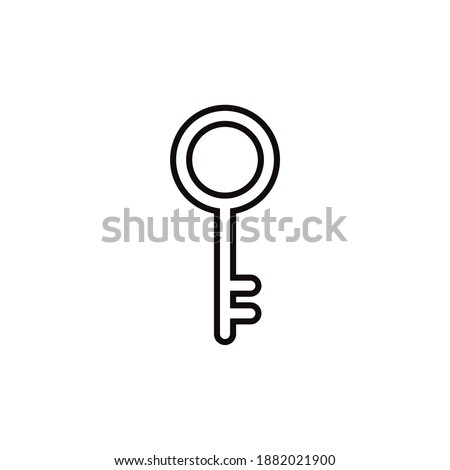 key icon . key icon illustration for website. Perfect use for web, pattern, design, icon, ui, ux, etc.