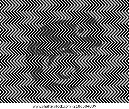 Chameleon optical illusion silhouette in zigzag lines (raw silhouette invisible at bottom right of file).