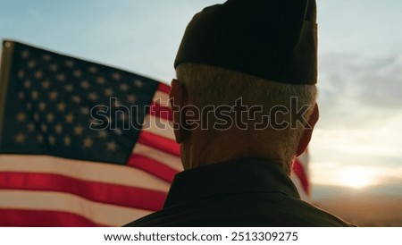 Similar – Image, Stock Photo Soldiers standing on the street in a military uniform with camouflage and black military boots