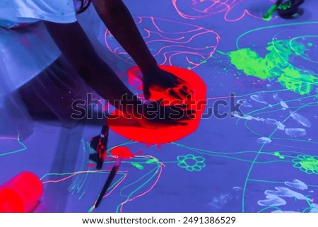 Similar – Image, Stock Photo Stay creative / Paint write design / Good for the soul