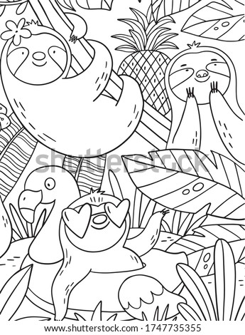 Download Rainforest Coloring Pages For Kids At Getdrawings Free Download