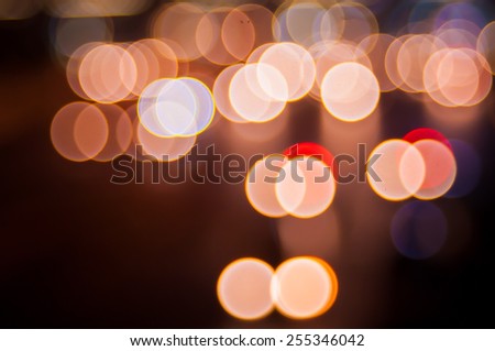 light dots abstract