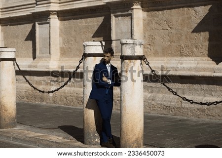 Similar – Image, Stock Photo workers monument Arm Hand