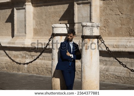 Similar – Image, Stock Photo workers monument Arm Hand