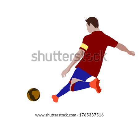 Soccer futsal Football Striker attacking player doing corner, penalty kick, free kick training exhibition match cup block human wall captain