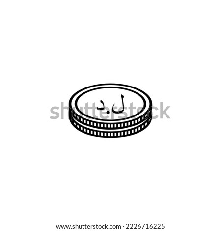 Libya Currency Symbol, Libyan Dinar Icon, LYD Sign. Vector Illustration