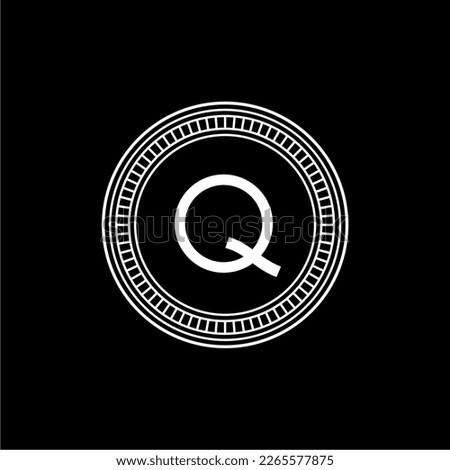 Guatemala Currency Symbol, Guatemalan Quetzal Icon, GTQ Sign. Vector Illustration