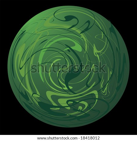 Modichesky whirlpool of a sphere 1. Vector