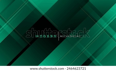 Dark green background, colorful,abstract background, shape slash effect