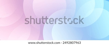 abstract background .blue and pink gradation. circle effect style. modern minimalist.eps 10