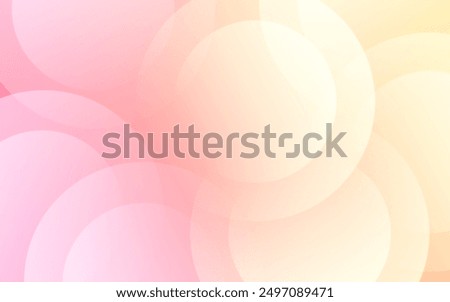 abstract background.modern.minimalist.pink and yellow gradations.circle effect.memphis.trendy .eps 10