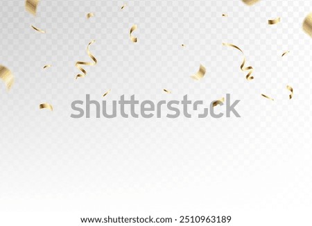 Similar – Image, Stock Photo Confetti spread on the ground at carnival time. There are colorful and can be used as seasonal background with copy space.