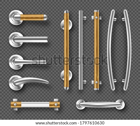 Similar – Image, Stock Photo Metal with handle