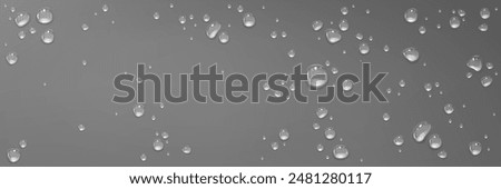 Similar – Image, Stock Photo drops of water on the leaf