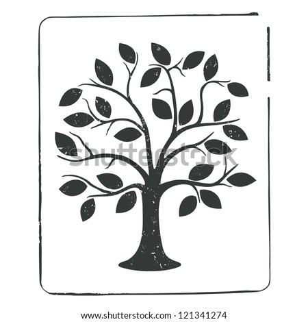 Tree Icon Stock Vector Illustration 121341274 : Shutterstock