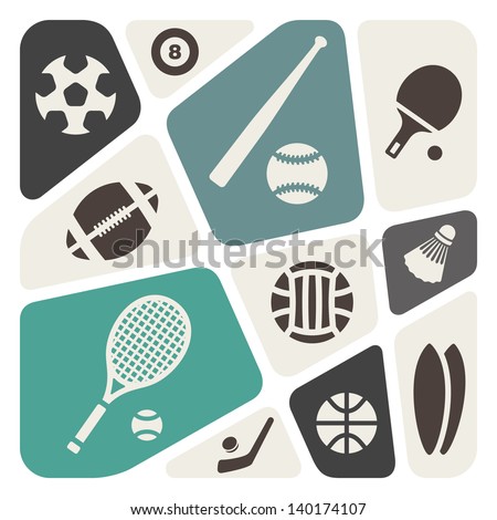 sports theme abstract background - Stock Image - Everypixel