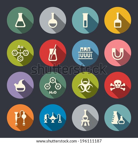 Chemical icon set