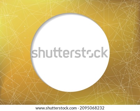 Abstract background. Aurora.Gold hologram. Glitter. Title space.Line art.