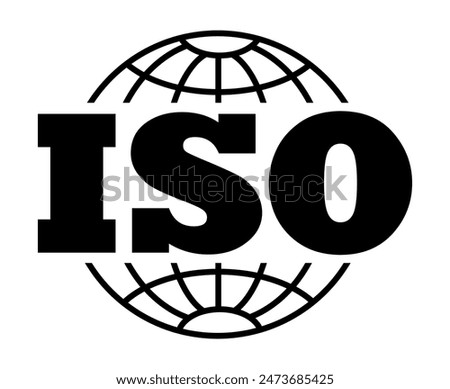 ISO 9001:2015 certified symbol vector illustration, Certified Company Certificate ISO 9001:2015, Quality Certificate, ISO mark certification, International organization for standardization logo vector