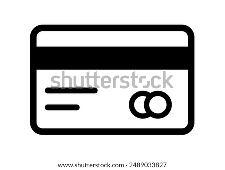 ATM card vector illustration, Card icon in modern style, card for online payments and cash withdrawal, Creditcard icon set, Payment Icon isolated, debitcard clipart isolated, ID card icon, smartcard