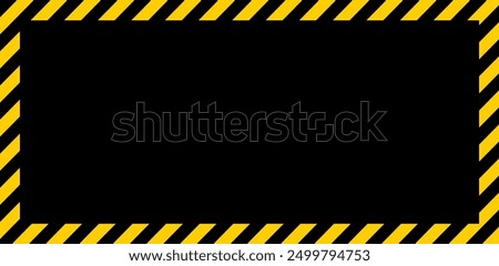 Warning Strips vector illustration, warning striped background, yellow and black stripes on the diagonal, danger vector template sign background, danger sign, Danger area mark, line danger stripe.