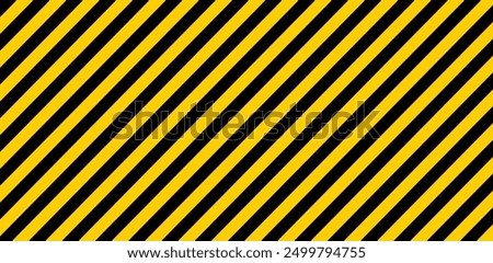 Warning Strips vector illustration, warning striped background, yellow and black stripes on the diagonal, danger vector template sign background, danger sign, Danger area mark, line danger stripe.