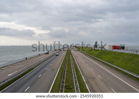 Similar – North Causeway Bridge im Morgengrauen über den Indian River