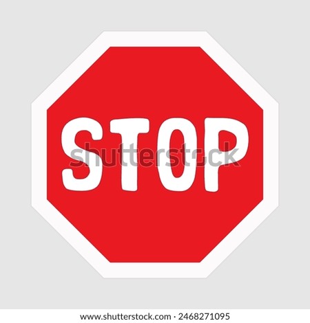 traffic sign, Cautionary stop signal