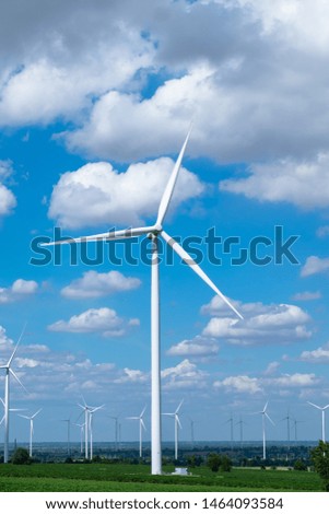 Similar – Image, Stock Photo windmill Technology