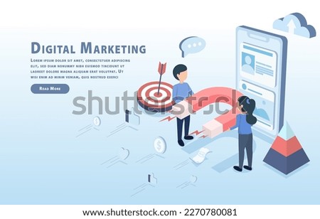 Digital Marketing Ideas. Create, publish and share online content to attract and engage your audience. Such as social media, email, mobile app and websites to promote products or services.