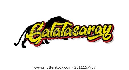 Galatasaray Logo Emblem Vector Sticker