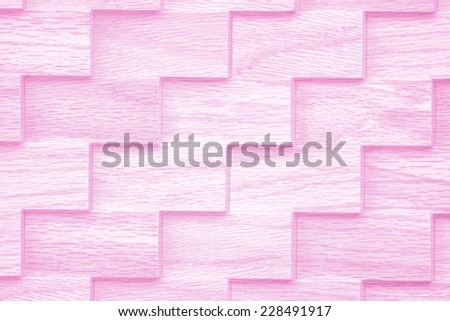 Pink wall paper with lines and element for interior design