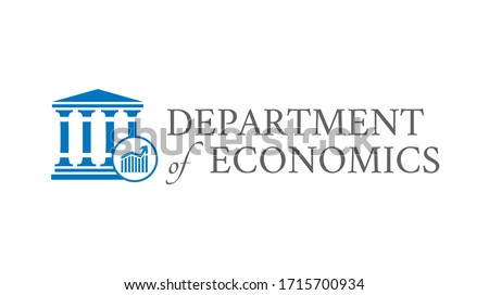 US Department of Economics Illustration Icon 