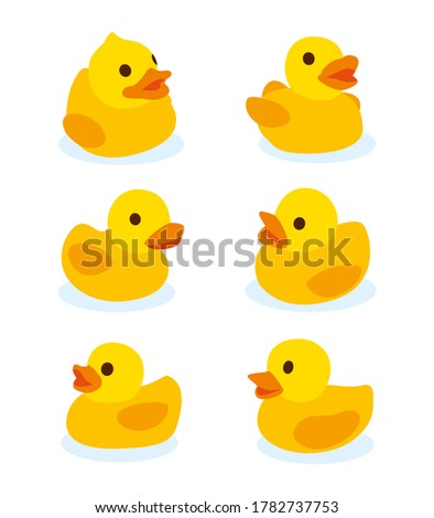 Variety of cute duck set