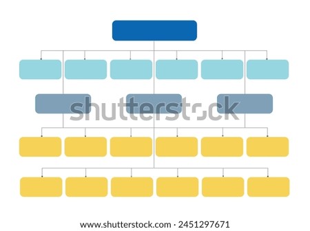 Infographic, Flowchart, Workflow, diagram, organization chart, vector illustration.