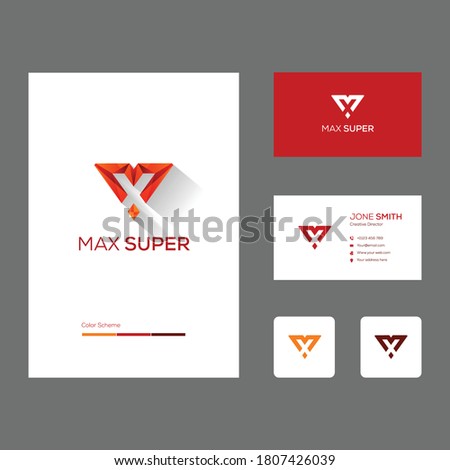 Max super logo design vector template,
This is a initial M & X letter logo with incorporate with super symbol. this logo represent elegant corporate brand logo. 