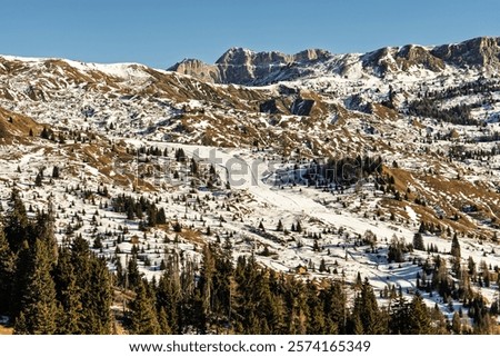 Similar – Image, Stock Photo Ronda natural landscape aerial view Andalusia Spain