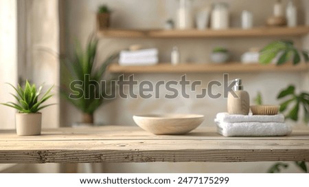 Similar – Image, Stock Photo Interior of bathroom with sink and mirror