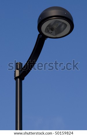 a street lamp lighting with low energy