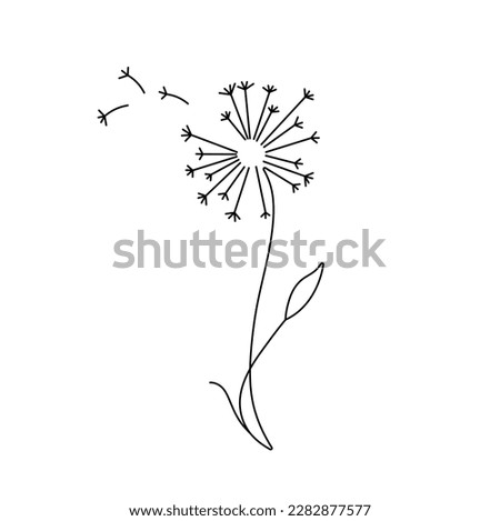 Similar – Image, Stock Photo blowball Flower Dandelion