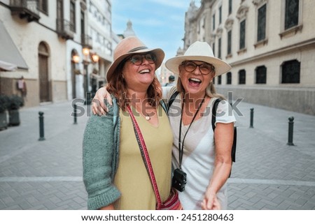 Similar – Foto Bild Center street Lima, Tourismus in den Straßen von Lima