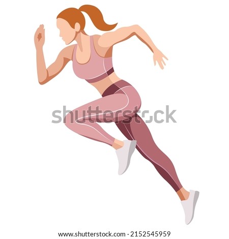 Girls Running Clipart | Free download on ClipArtMag