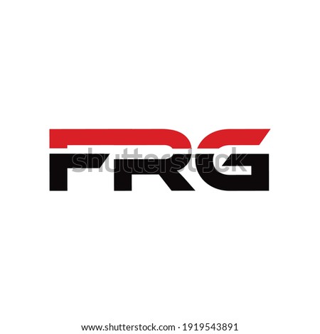FRG Letter Logo Design Vector .