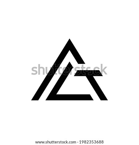 ALT Letter Logo Design Vector