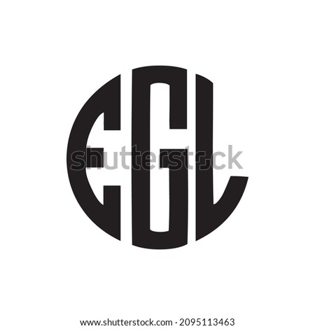 EGL monogram initial letters logo Design Vector