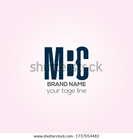 MBC vector logo design, MBC Creative logo design