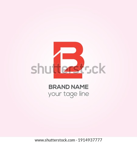 BL letters vector logo design, Creative BL initials logo design 